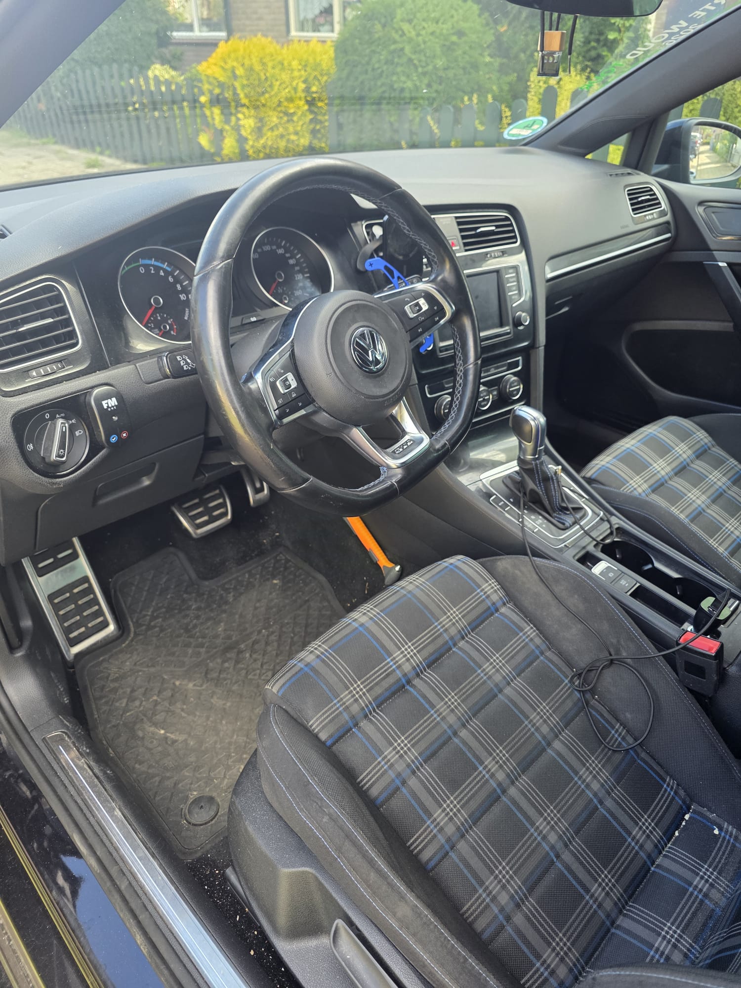 Interieur voor reiniging — VW Golf GTE
